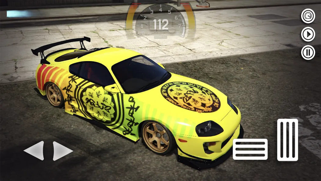 Tokyo Supra Drift Simulator  [МОД Много денег] Screenshot 1