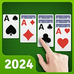 Взломанная Klondike Solitaire - Patience  [МОД Mega Pack] - стабильная версия apk на Андроид