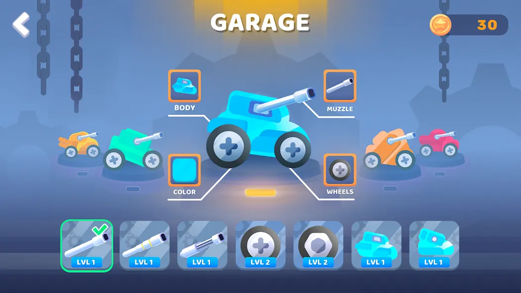 Mad Royale io – Tank Battle (Мад Рояль ио)  [МОД Много монет] Screenshot 2