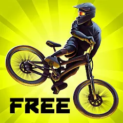 Взломанная Bike Mayhem Free (Байк Мейхем Фри)  [МОД Много монет] - полная версия apk на Андроид