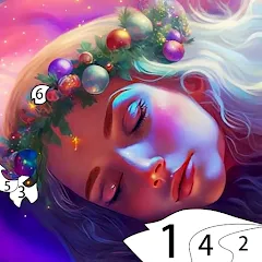Скачать взлом Myth & Fairy Color by Number  [МОД Unlimited Money] - стабильная версия apk на Андроид