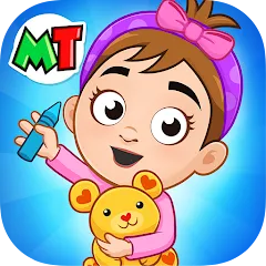 Скачать взломанную My Town : Daycare Game  [МОД Unlimited Money] - стабильная версия apk на Андроид