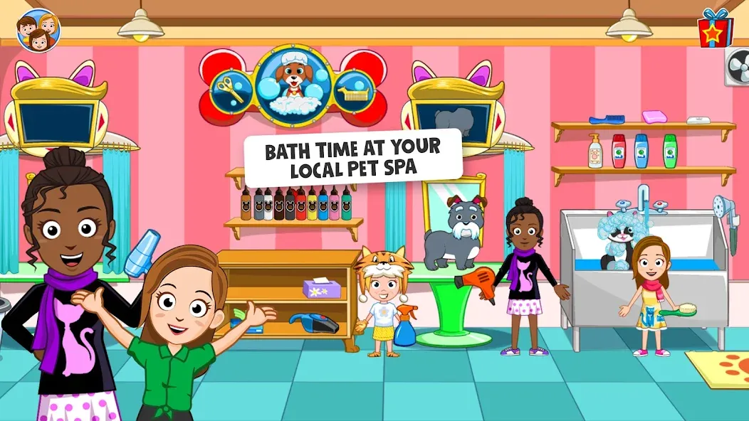My Town: Pet games & Animals (Май Таун)  [МОД Unlocked] Screenshot 5