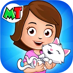 Скачать взломанную My Town: Pet games & Animals (Май Таун)  [МОД Unlocked] - стабильная версия apk на Андроид