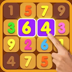 Скачать взломанную Number Match: Ten Crush Puzzle (Намбер Матч)  [МОД Unlimited Money] - полная версия apk на Андроид