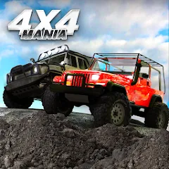 Скачать взломанную 4x4 Mania: SUV Racing (х4 Мания)  [МОД Unlimited Money] - стабильная версия apk на Андроид