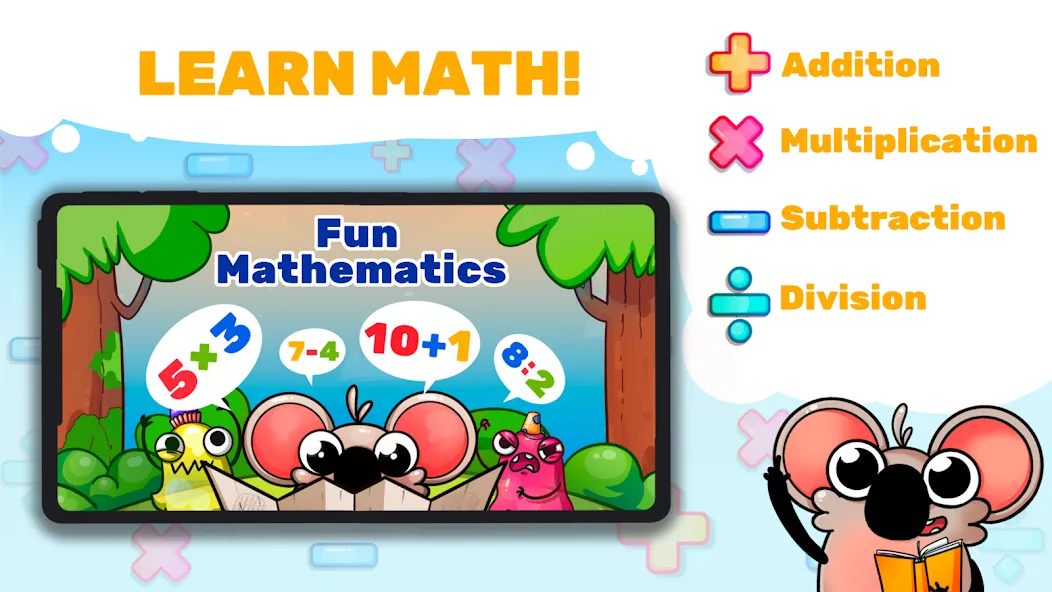Fun Math Facts: Games for Kids  [МОД Unlocked] Screenshot 1