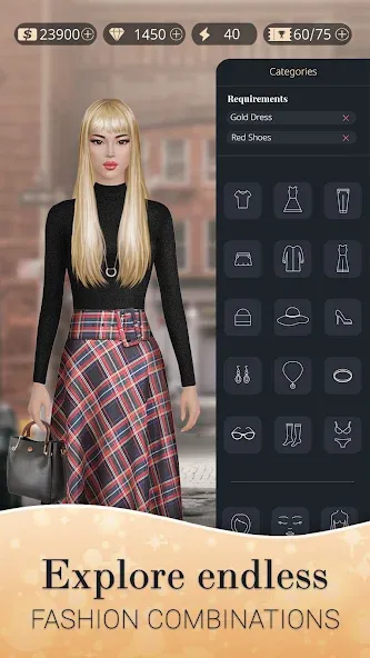 Fashion Nation: Style & Fame (Фэшн Нэйшн)  [МОД Бесконечные деньги] Screenshot 5