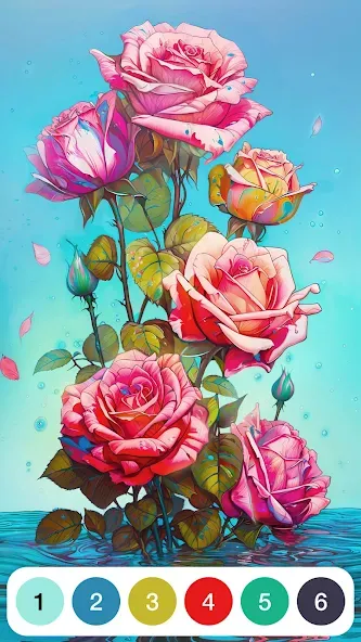 Paint by Number: Coloring Game  [МОД Все открыто] Screenshot 1