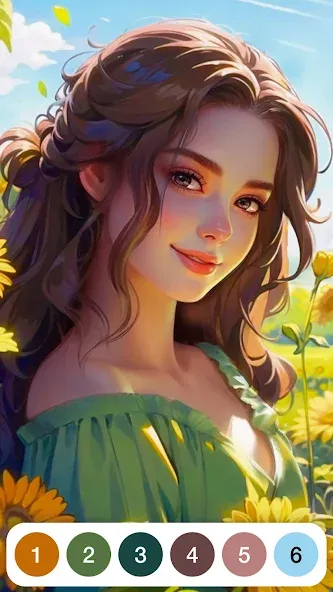 Paint by Number: Coloring Game  [МОД Все открыто] Screenshot 2