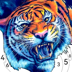 Взлом Animal Paint by Number Game (Анимал Пэйнт бай Намбер Гэйм)  [МОД Бесконечные монеты] - последняя версия apk на Андроид