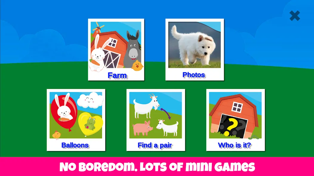Farm animals game for babies  [МОД Бесконечные монеты] Screenshot 3