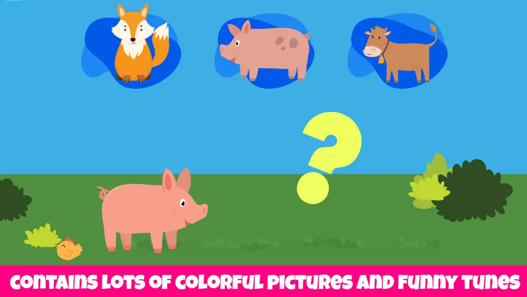 Farm animals game for babies  [МОД Бесконечные монеты] Screenshot 4