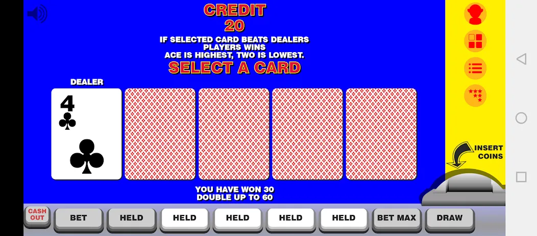 Video Poker with Double Up  [МОД Много монет] Screenshot 3