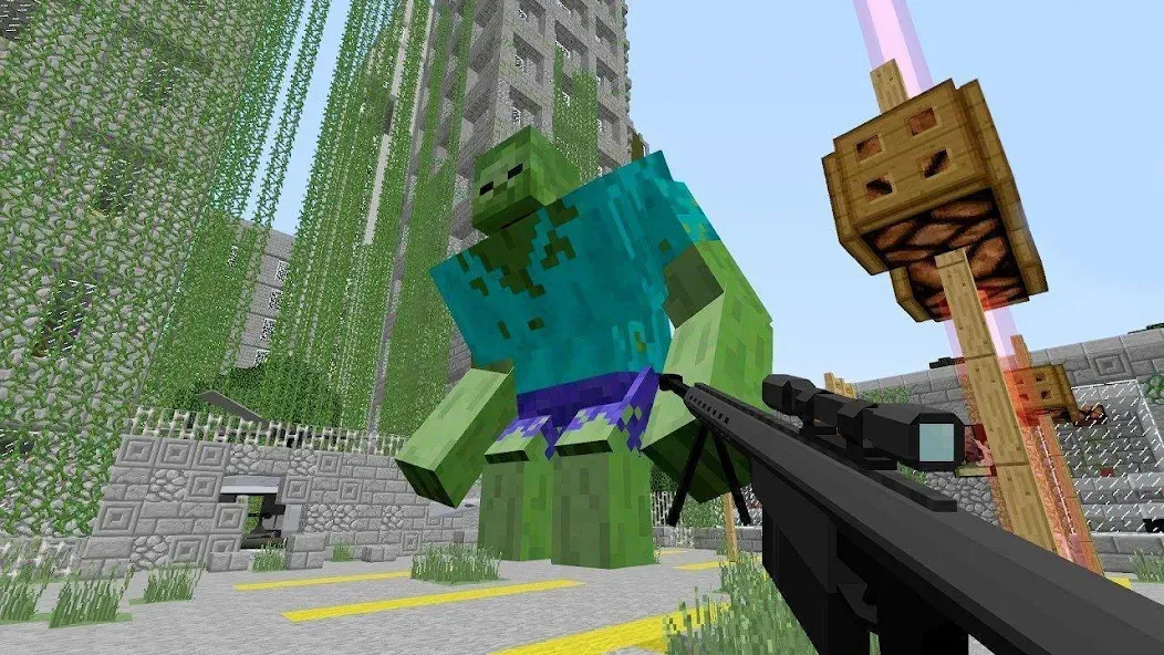 Zombie Apocalypse map for MCPE  [МОД Unlocked] Screenshot 1