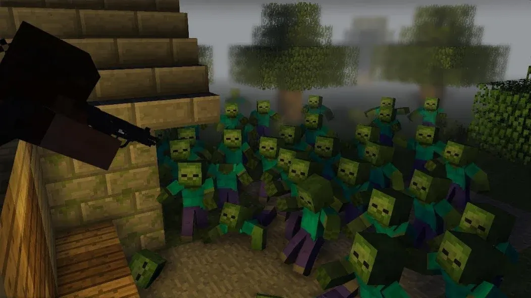 Zombie Apocalypse map for MCPE  [МОД Unlocked] Screenshot 2