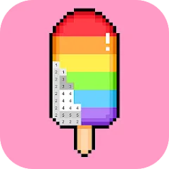 Взломанная Paint by Number - Pixel Art  [МОД Menu] - полная версия apk на Андроид
