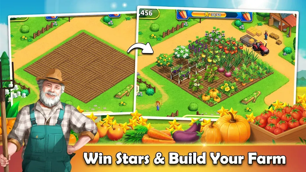 Tripeaks Solitaire - Home Town  [МОД Много денег] Screenshot 3