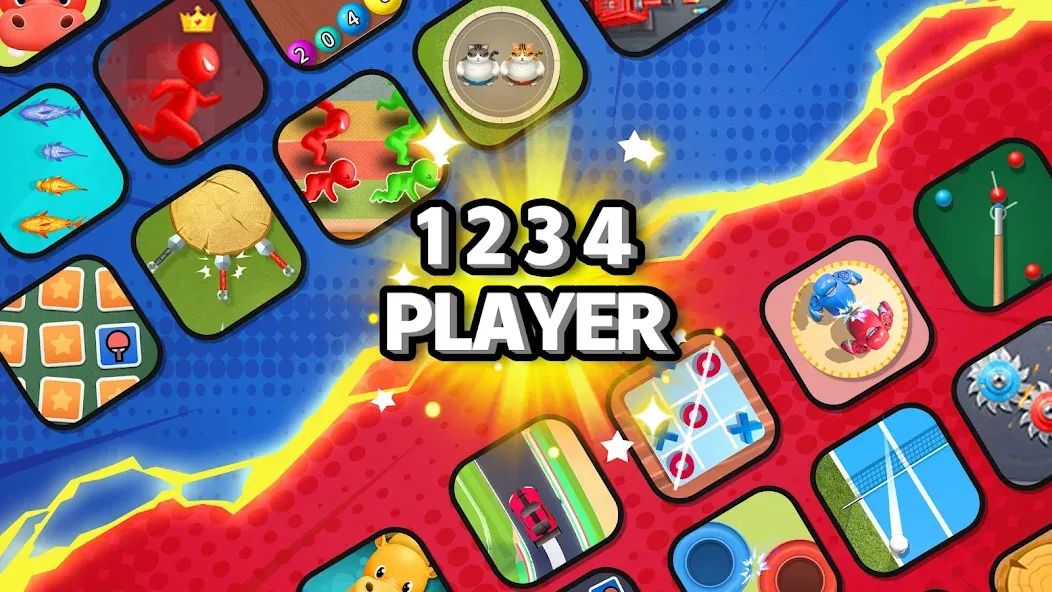 2 3 4 Player Games  [МОД Unlimited Money] Screenshot 2
