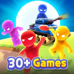 Взлом 2 3 4 Player Games  [МОД Unlimited Money] - полная версия apk на Андроид