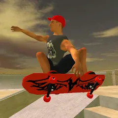 Скачать взлом Skating Freestyle Extreme 3D (Скейтбординг Фристайл Экстрим 3D)  [МОД Mega Pack] - последняя версия apk на Андроид