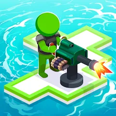 Скачать взлом War of Rafts: Crazy Sea Battle (Война плотов)  [МОД Menu] - полная версия apk на Андроид