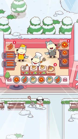 Wolfoo Snack Bar, Restaurant  [МОД Много денег] Screenshot 3